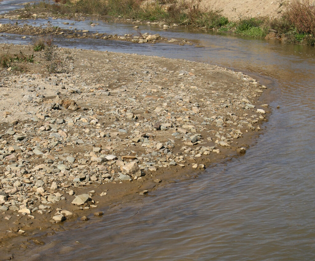 Creek bed